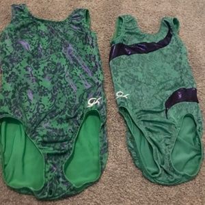 2 GK Leotards - Adult Small & Child L